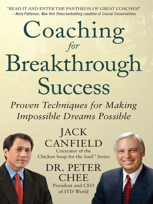 Title details for Coaching for Breakthrough Success by Jack Canfield - Available